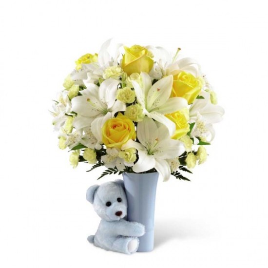 The FTD Baby Boy Big Hug Bouquet 